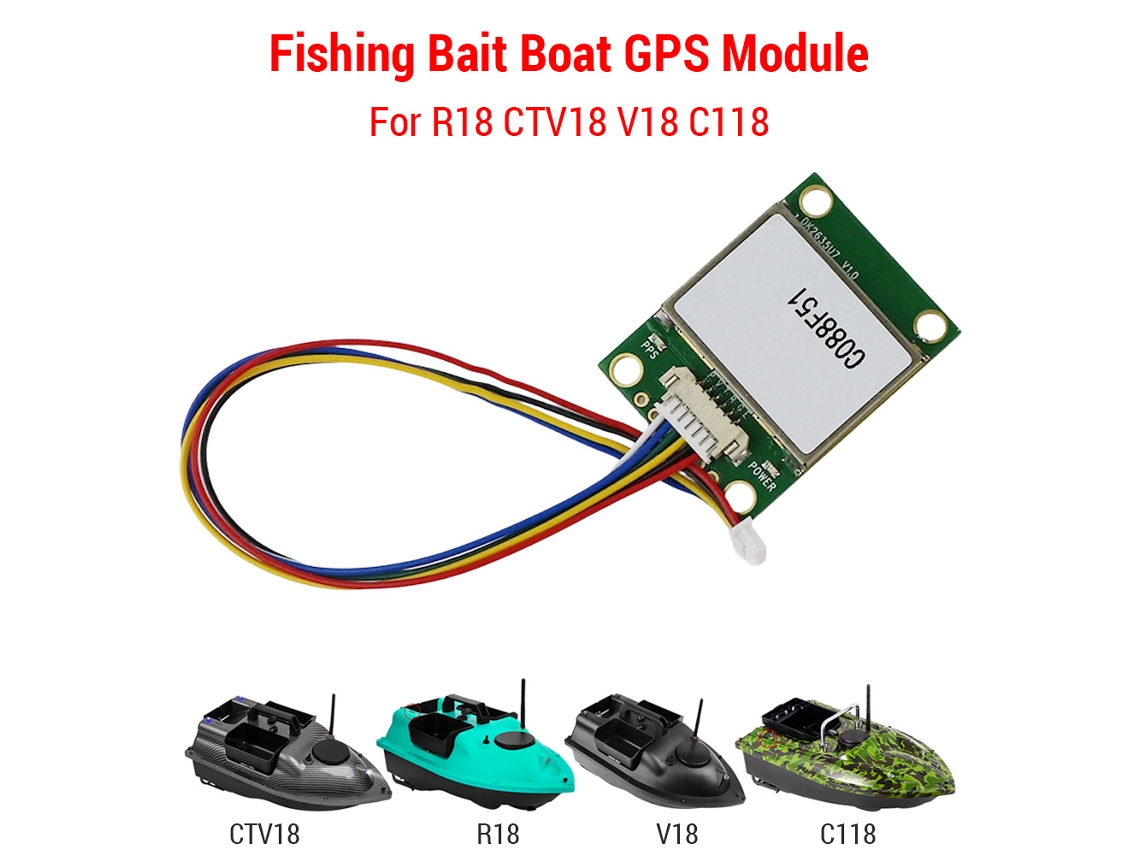 Módulo Gps Barco Pesca R18 Ctv18 V18 C118