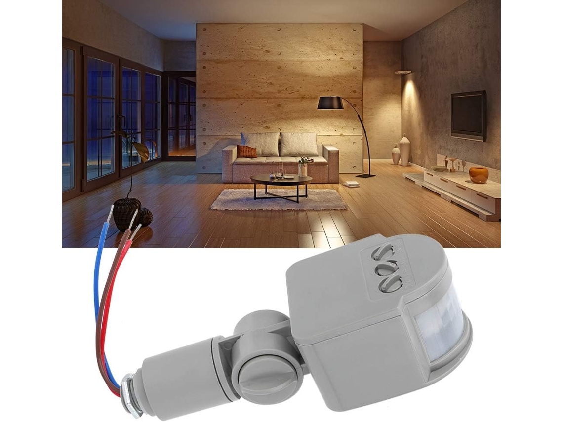 Luz Inteligente Com Sensor De Movimento Infravermelho, Interruptor Led 85-265v