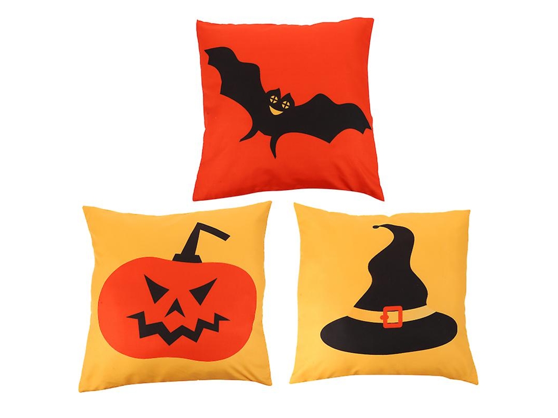 3 Peças De Fronha De Halloween Para Decorações De Halloween Allinless