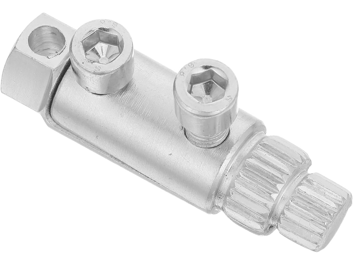 Extrator De Rosca Quebrada Healvian 6 Pontas Para Válvulas Torneira, Aço Carbono Prateado, Minimiza O Tempo De Reparo Em