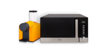 Na compra de um Micro-ondas