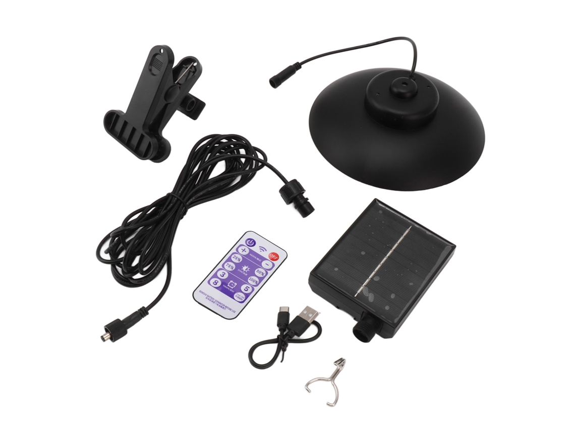 Luz de Bule Solar Retro 36leds Ip67 Jardim Pátio Decorativo