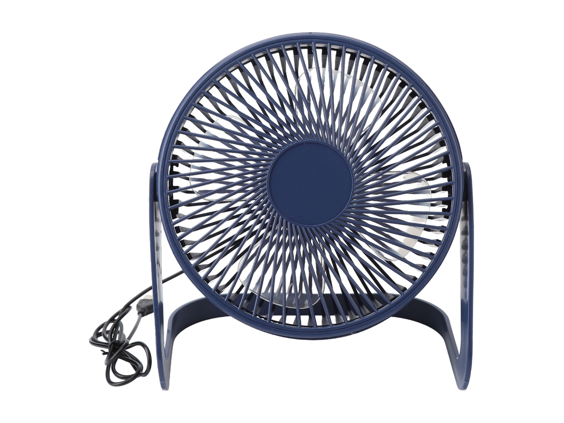 Ventilador Circulador Usb Recarregável 8 Polegadas Azul