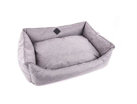 Cesta - Cesto para Cão Domino Dogs Crocripe Croisette IMAGE Cinza 80 x L. 60 x A. 25