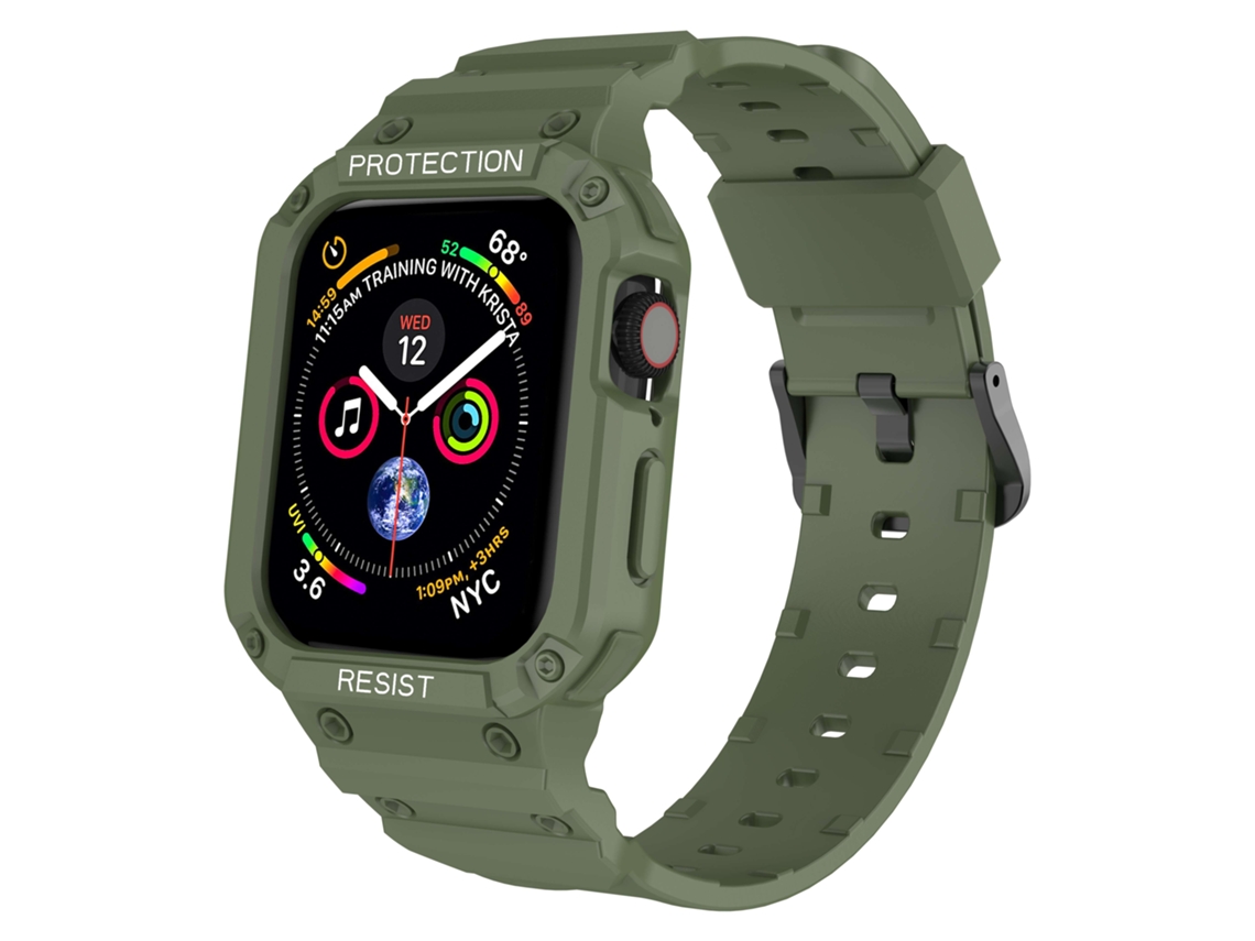 Capa com Bracelete Endurance All-In-One para Apple Watch Series 4 40Mm Verde