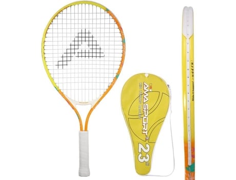 Laranja23 Raquete De Tênis Infantil Laranja 23 6 Anos, 7 Anos, 8 Anos Raquetes De Tênis Juniores Aprendizado Ama Sport