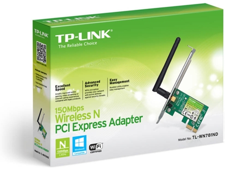 TP-LINK TL-WN781ND cartão de rede Interno WLAN 150 Mbit-s