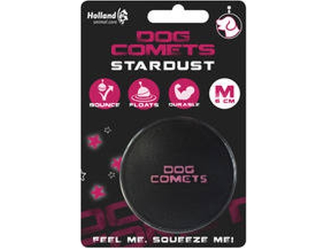Bola para Cães  Stardust M Preto e Rosa