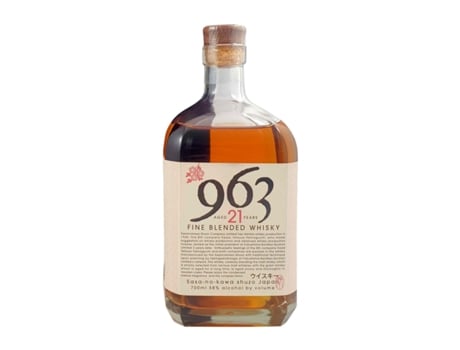 Whisky Blended SASA-NO-KAWA SHUZO 963 58º 21 Anos (0.7 L - 1 Unidade)