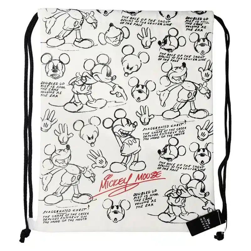Mochila Saco Cuerdas Mickey Mouse Vintage Aislante Y Ecológica 75555 Stor Más De 3 Añosp24stor