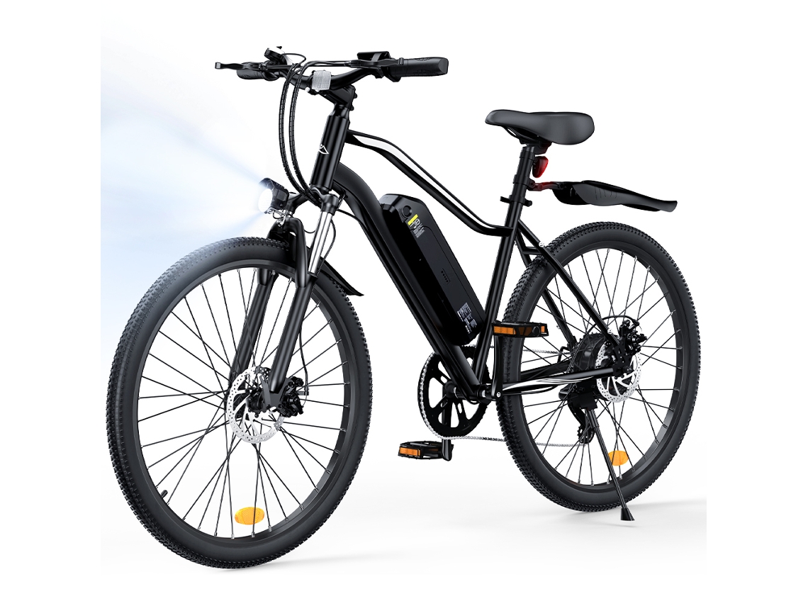 Bicicleta de Montanha Elétrica ISCOOTER Eb3s, Bateria de 36v 15ah, Compatível com Ligação Via Aplicação.
