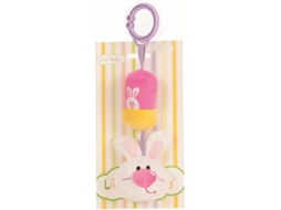 Chocalho DISFRAZZES de Coelhinho (24 cm - Rosa)
