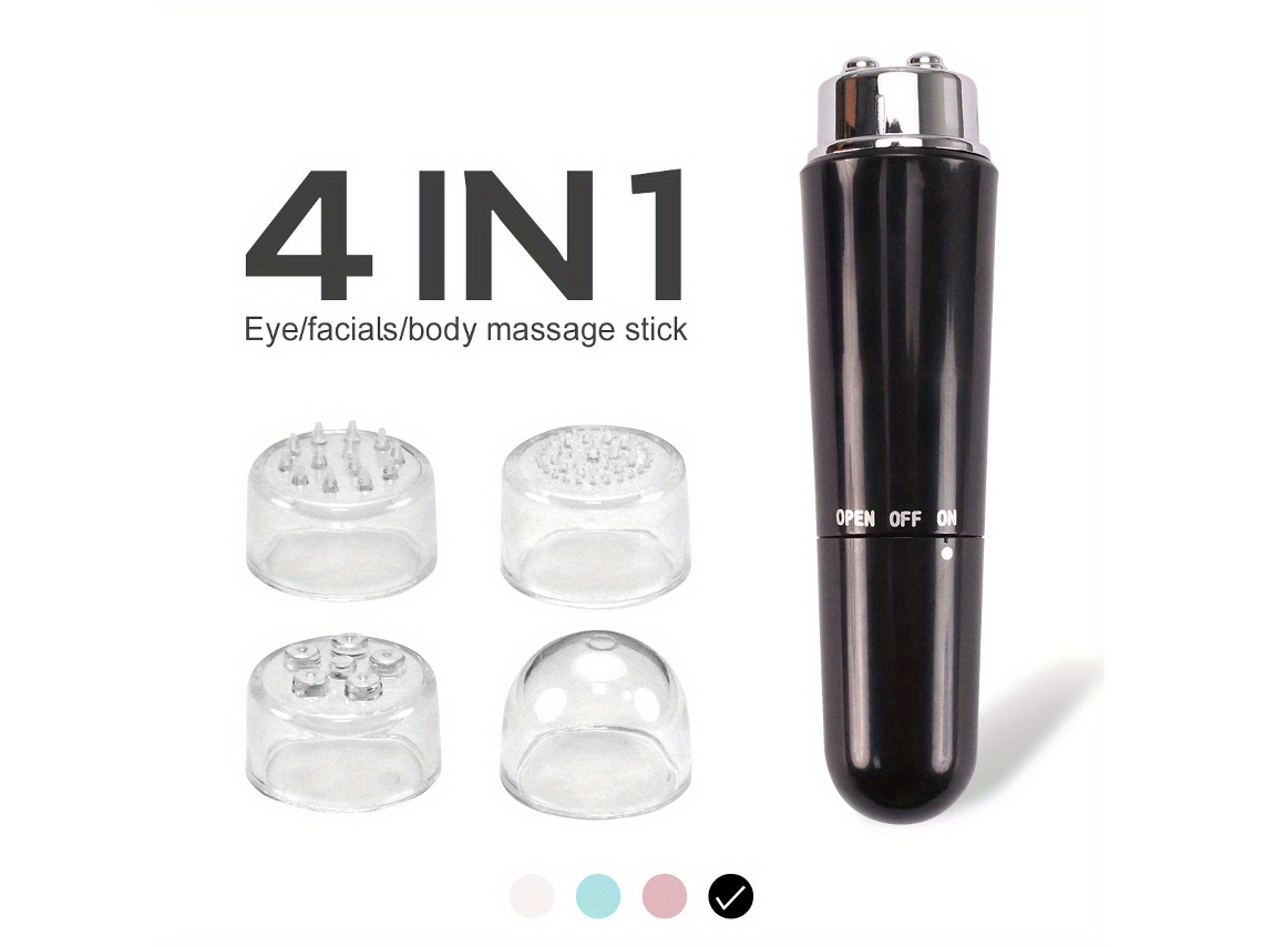 Massageiro Ocular/facial Alivia Olheiras e Inchaço, Acalma uma Pele Facial Design Portátil, Compacto, Recarregável, Uso Diário, Higiênico STELASPLEN