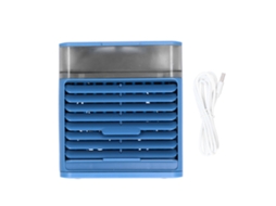 Ventilador Ar Condicionado Resfriamento Humidificação Purificação Aromaterapia Led 7 Cores | S/MARCA