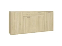 Sideboard, Sideboards Vidaxl Marrom Madeira Processada (n/a)