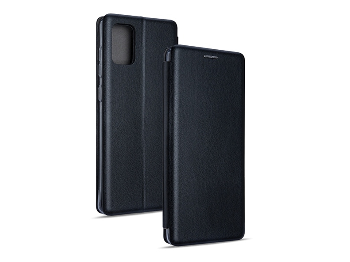Capa para Samsung Galaxy A71 BELINE Pele Sintética Magnética Preto