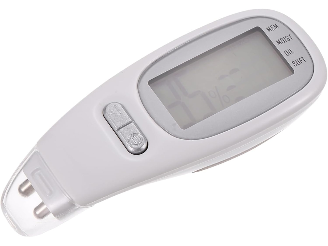 Analisador De Oleosidade Portátil De Alta Precisão Com Tela Retroiluminada Para Teste De Pele.