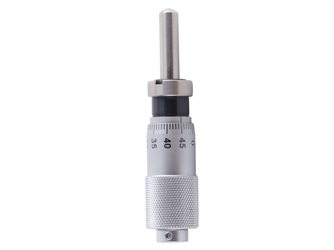 Cabeça De Micrômetro De Bola Plana De 0‑13mm Para Ajuste Fino De Instrumentos De Precisão Com Porca