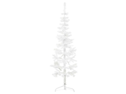 Artificial Half Christmas Tree, Artificial Half Christmas Trees Vidaxl Branco Pvc (120 Cm)