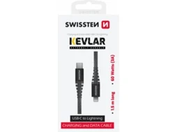 Cabo SWISSTEN Aramid USBC-Lightning  (1.5 M)