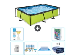 Exit-toys Piscina Exit Retangular - 300x200x65 Cm - 7-peças S289