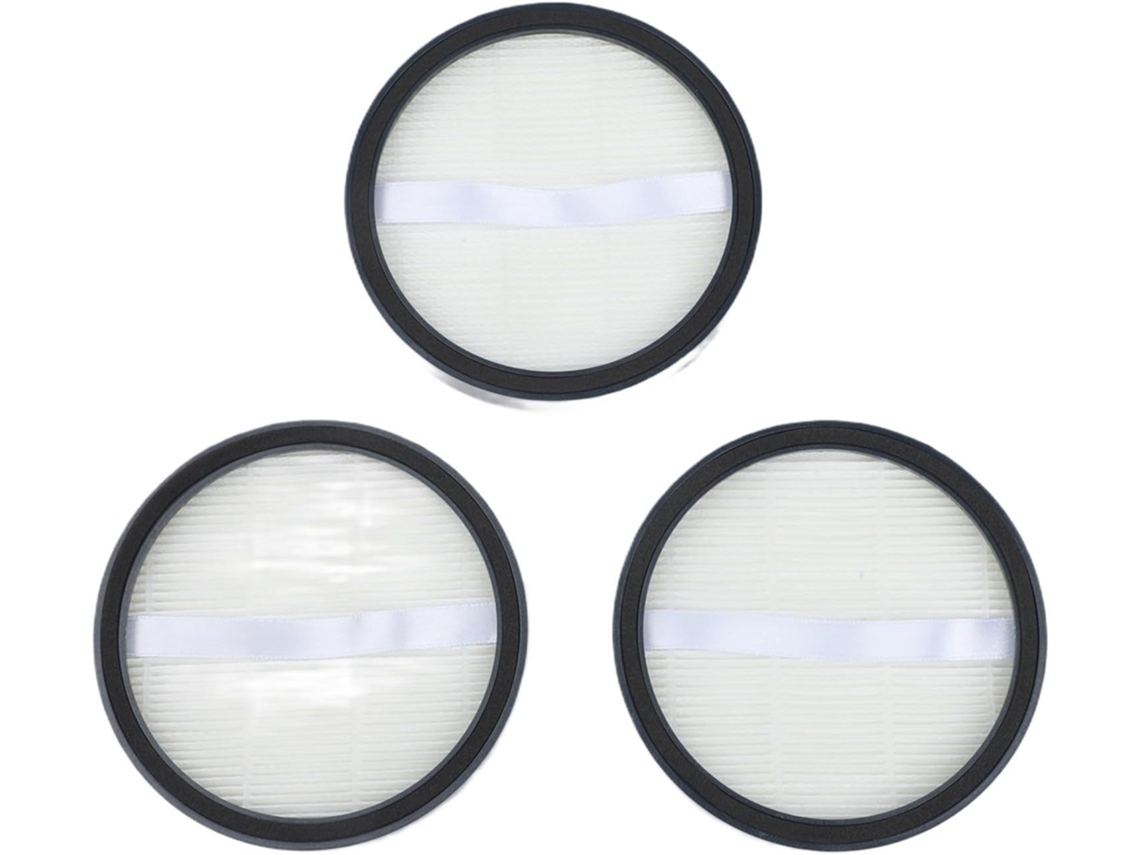 Kit Com 3 Filtros Hepa Laváveis Para Aspirador De Pó Sem Fio Ultenic