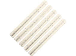 Dobradiças De Piano Ipetboom, 5 Peças, 190x19mm, Niqueladas, 180°, Resistentes, Para Caixas De Joias Pequenas