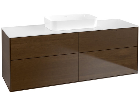 Villeroy Und Boch Finion Móvel de apoio F73100 1600X603X501Mm Abdeckplatte White Matt