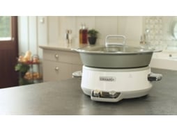 Máquina de Cozinha Slow Cooker CROCKPOT CSC027X (6 L) — 6L | Painel  Digital