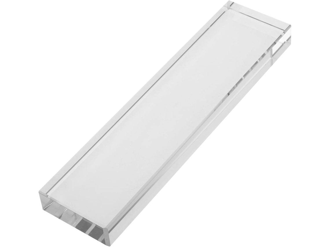 Prensa De Vidro Transparente Para Caligrafia, Barra Longa E Elegante, Peso Prático Para Escritório E Gokoco