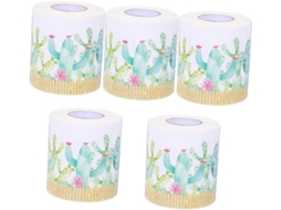 Conjunto De 5 Adesivos Decorativos Cactos, Tachinhas Prender, Clipes