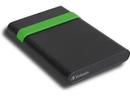 Disco Externo VERBATIM HDD 2.5 USB 3.0 (Recondicionado Flippers Como Novo - 500 GB - Preto)