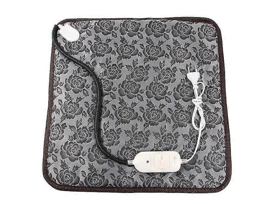 Almofada Térmica Ajustável Anti Mordida Com Estampa De Flores, 45 X 45 Cm, Para Cães E Gatos. Ideal Para Animais De Estimação. Olysi Shop