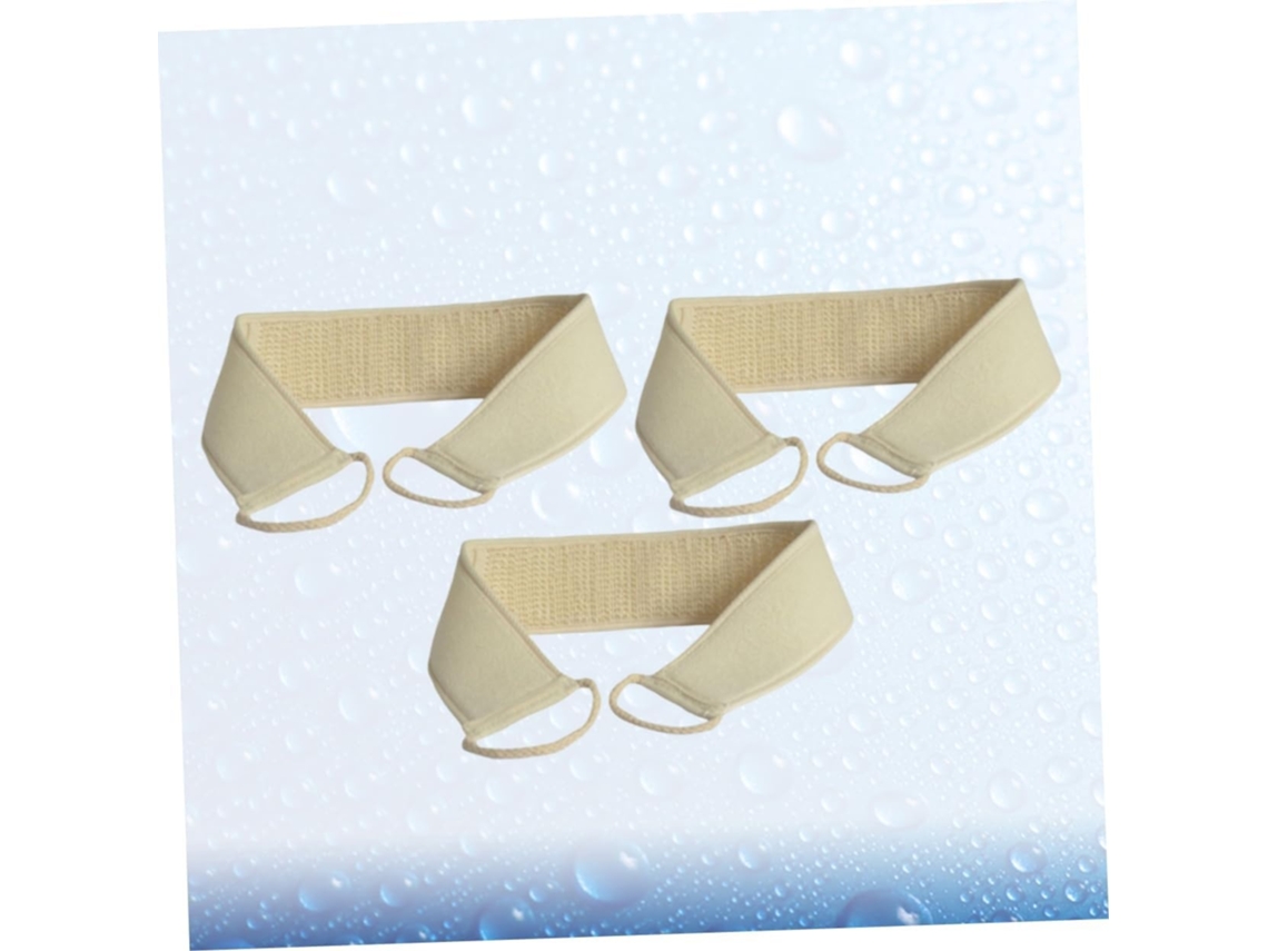 Lurelia Kit De 3 Buchas Vegetais De Banho De Cuidado Corporal, Dupla Face, Massagem Suave E Limpeza Profunda, Uso Diário