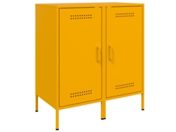 Sideboard, Sideboards Vidaxl Amarelo Aço (n/a)