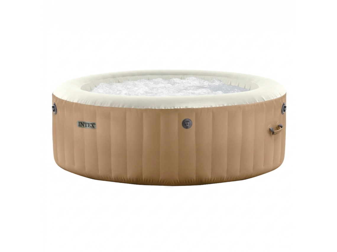 Spa Insuflável Bubble Massage Sahara Intex Para 4 Pessoas, Aquecedor De 2.200 W, 120 Saídas De Bolhas, Sistema De Purificação Com Filtro S2