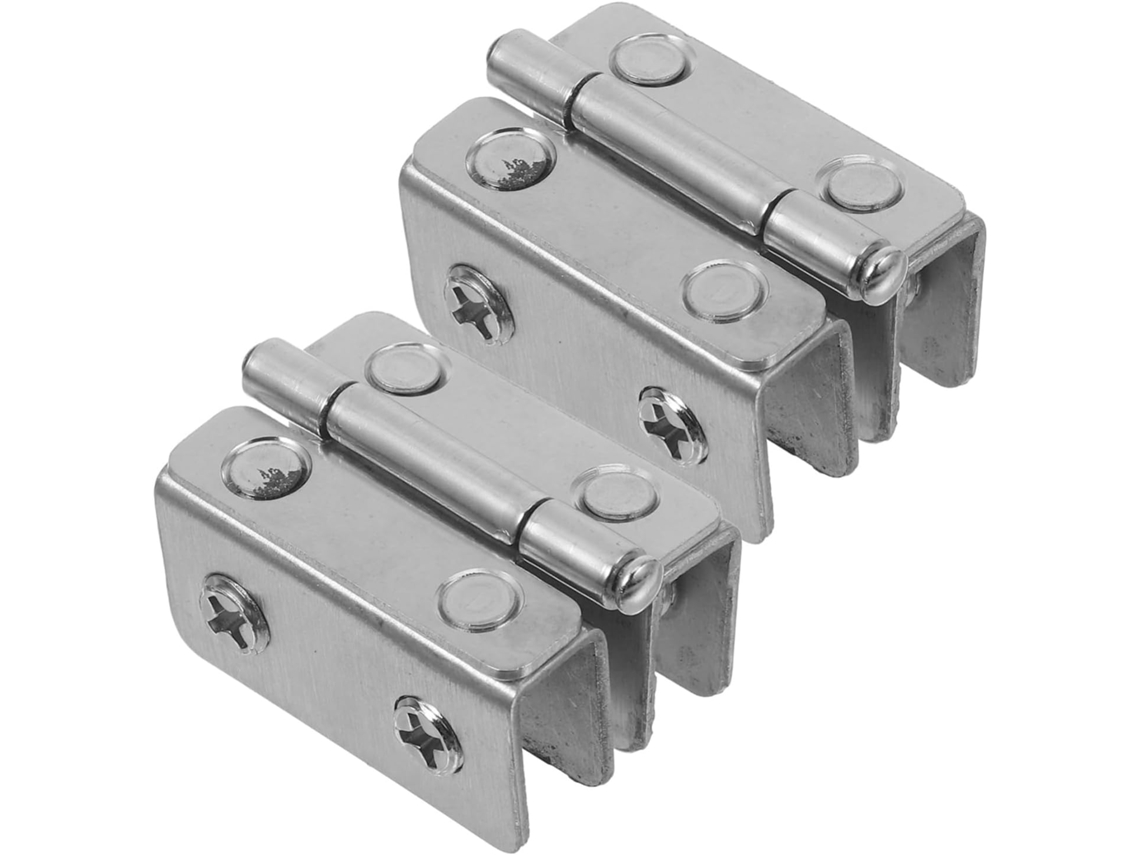 2 Peças Dupla De Aço Para Armário E Porta Vidro, Modernas Portas