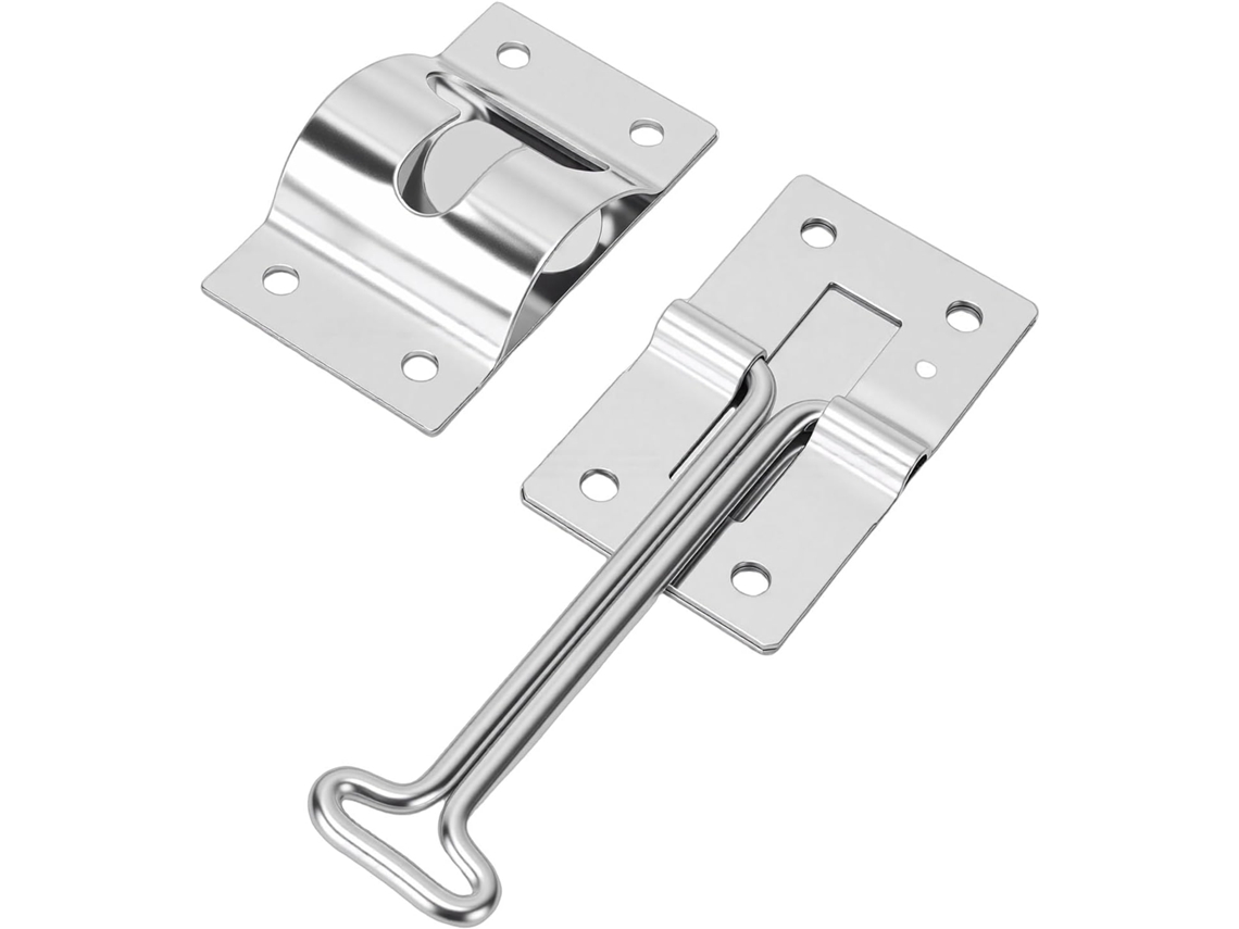 Suporte De Porta Yctze Em Aço Inoxidável Estilo T Para Trailers, Veículos De Camping E Caminhões, Resistente À Ferrugem