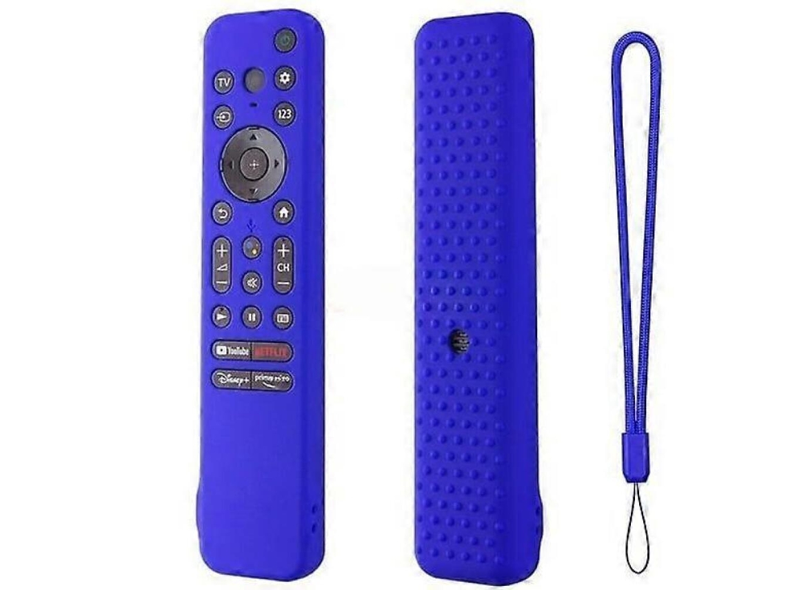 Capa de Silicone para Controle Remoto Compatível com Tvs Sony Rmf tx900u, Rmf tx800u e Rmf tx800p . AQUAFORGE (sem Controle Remoto)