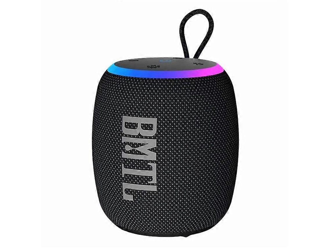 Bmtl Caixa De Som Portátil Para Áreas Externas De 15 W Tws Com Luz Ambiente E Bluetooth Olysi Shop (xdobo)