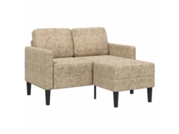 Sofá 2 Lugares | Sofá Da Sala | Sofá De Relaxamento Com Chaise Em L 125 Cm Couro Artificial Wsd432339 Lovely Home