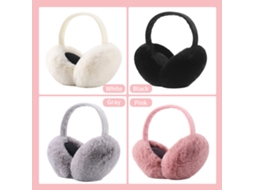 Aquecedoras De Orelha De Inverno Laxiscreed Com Forro De Lã Espessada, Dobráveis E Destacáveis Para Fácil Limpeza