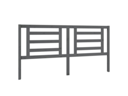 Bed Headboard, Bed Headboards Vidaxl Cinzeto Madeira De Pinho (186 X 100 Cm)