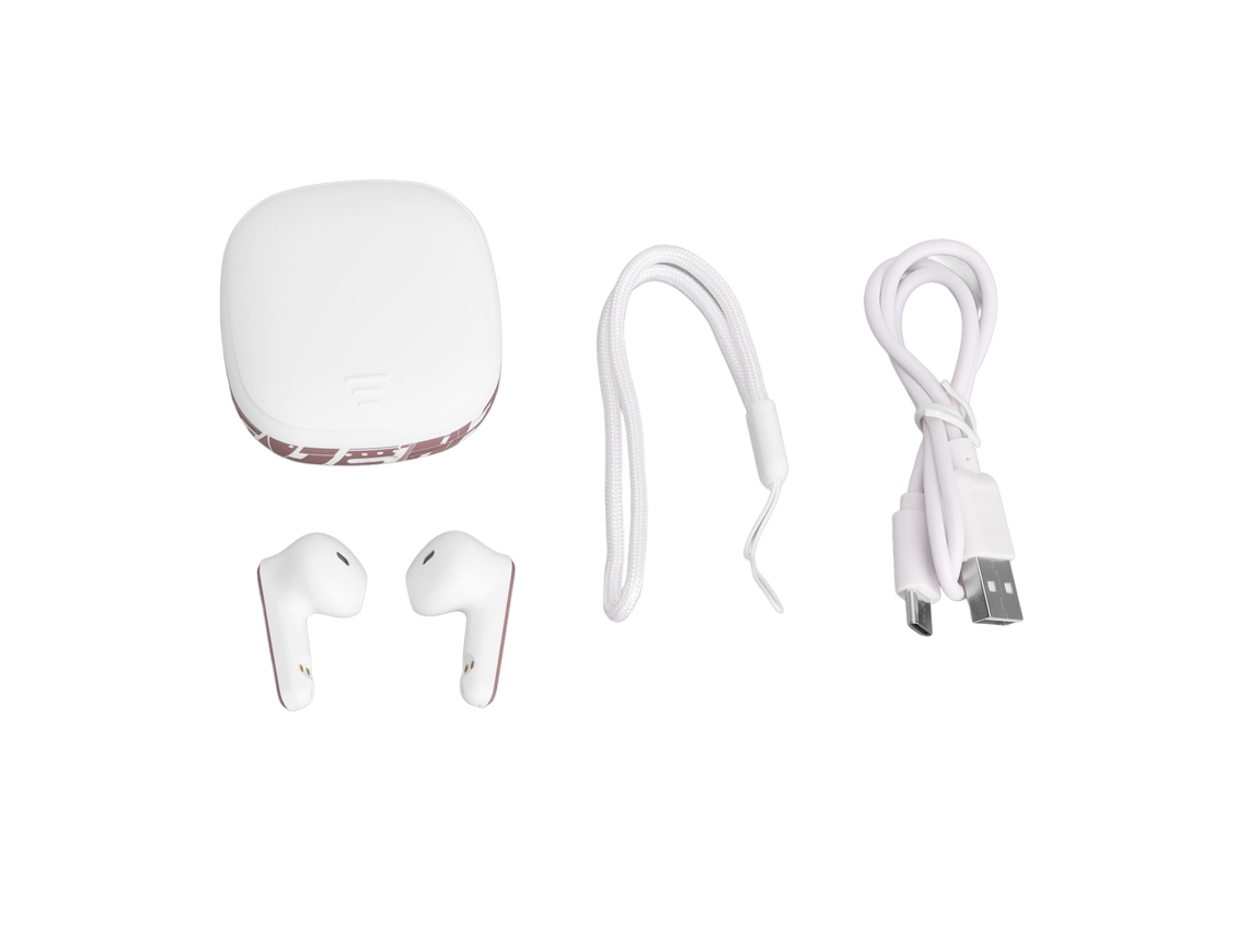 Fones de Ouvido Bluetooth 5.2 LAXISCREED Branco