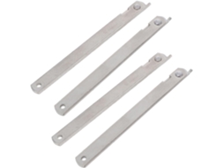 Kit De Dobradiças Aço Inoxidável Sewroro Com 4 Peças Para Tampa Dobrável Escrivaninha, Caixa De Brinquedos, Armário E