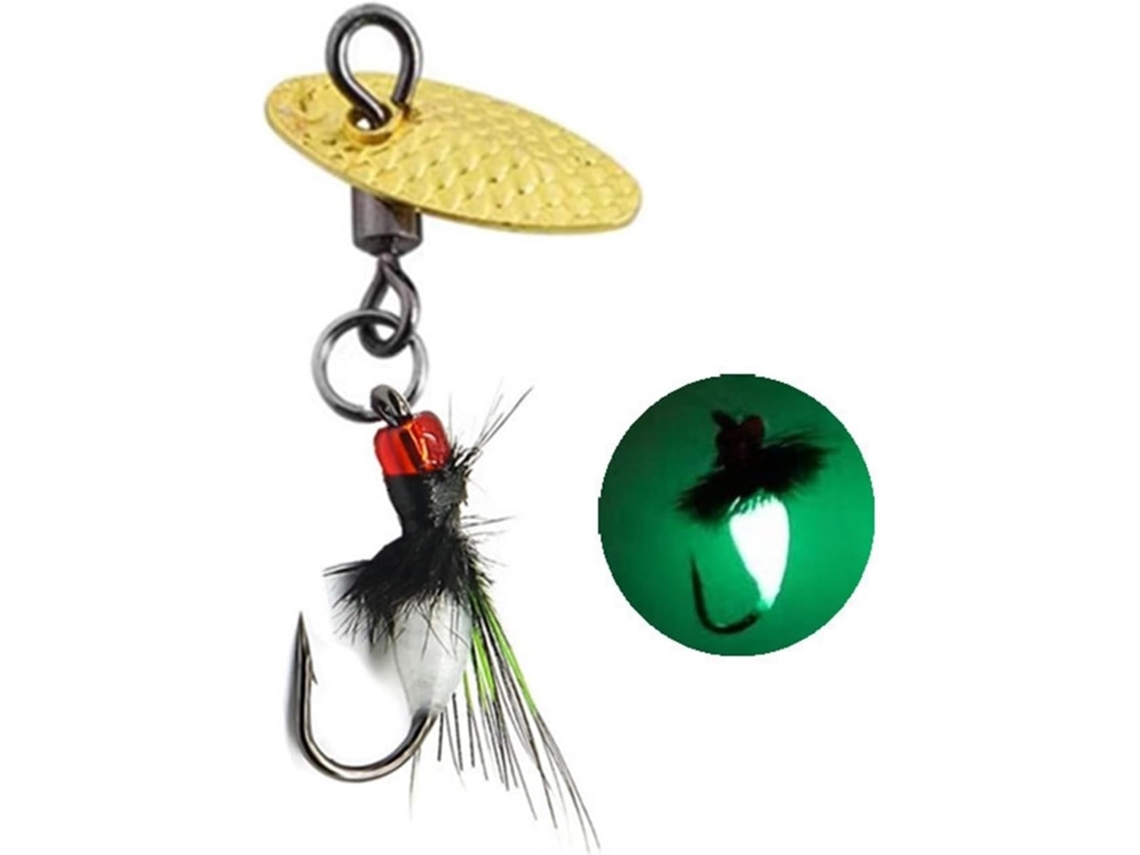 Anzóis de Pesca, Iscas Artificiais, com Glitter, para Pesca Truta, Naturais, (cor: A)