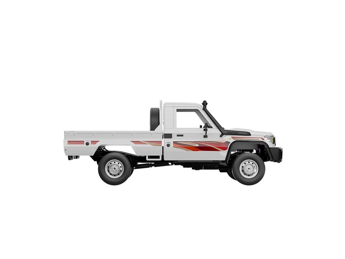 Whitesg Pinecone Forest 1405 Rtr 1/14 2.4g Rwd Toyota Lc79 Pickup Luz Led Off road Escalada Clássico Brinquedo MDUG