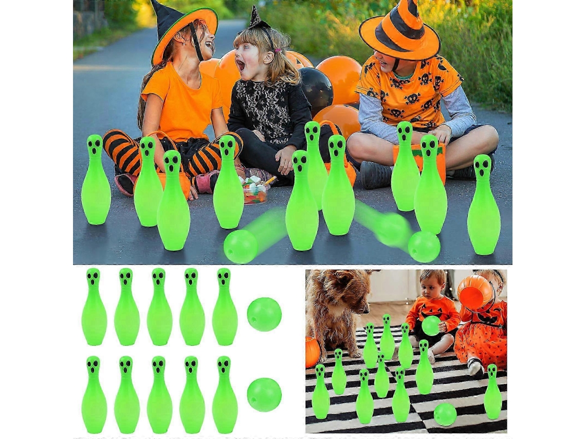 Decoração De Halloween, Boliche De Halloween, Jogo Interativo Para Pais E Filhos, Brinquedos De Boliche Para Crianças Ly Ebike