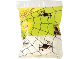 Decorações de Halloween DISFRAZZES Teia de Aranha Brilhante na Escuridão (57 gr)