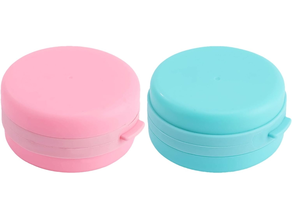 Conjunto De 2 Escovas Corporais Silicone, Acessórios Portáteis Para Banheiro, Escova De Banho Esfoliante Com Saboneteira
